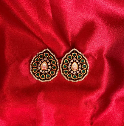 Velvet Veridian Studs