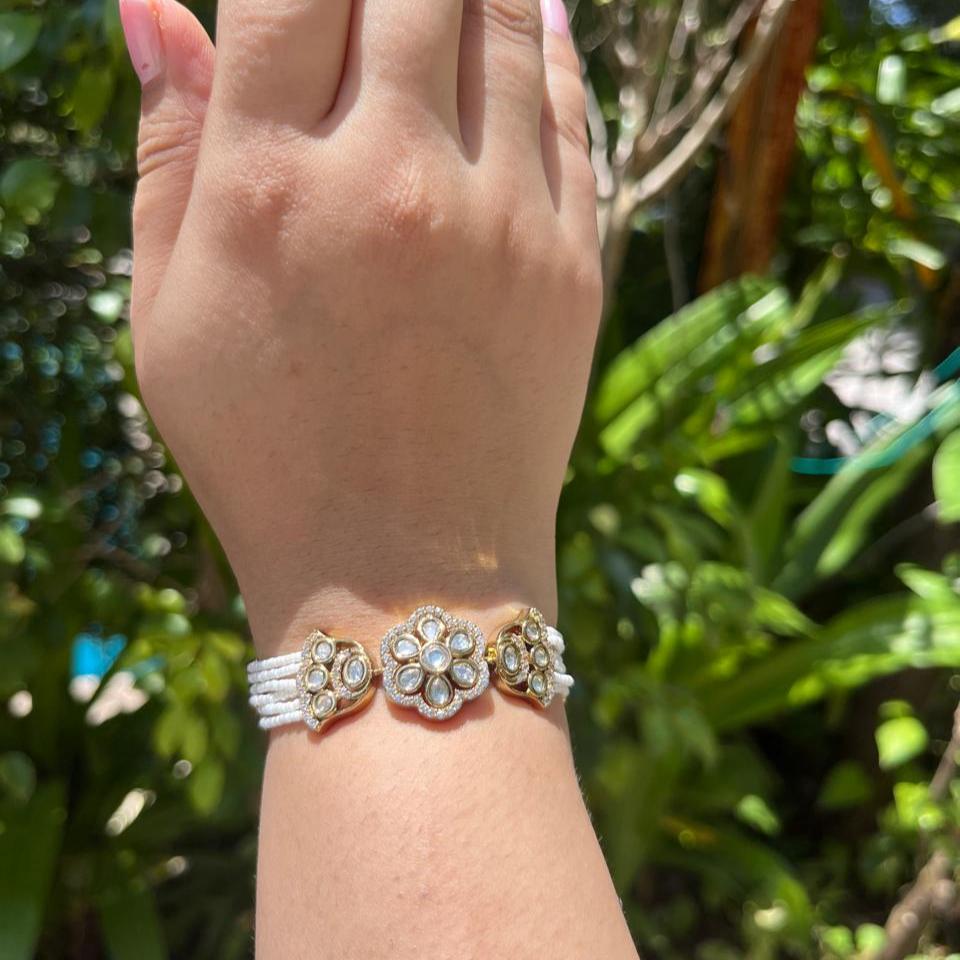 Flower Bandhai Bracelet