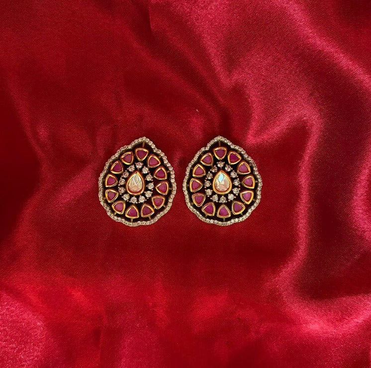 Velvet Veridian Studs