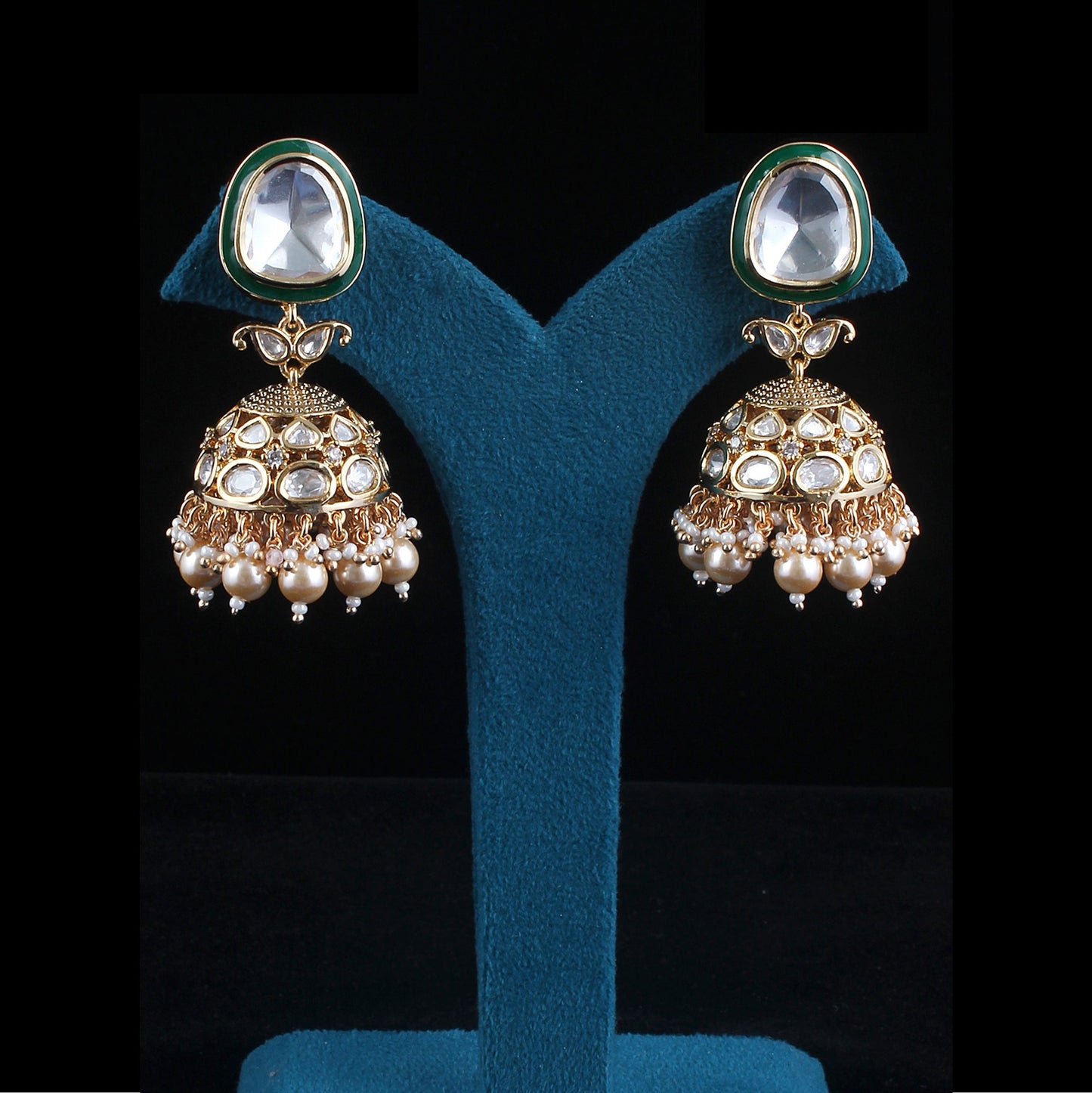 Gharana Jhumka Earrings