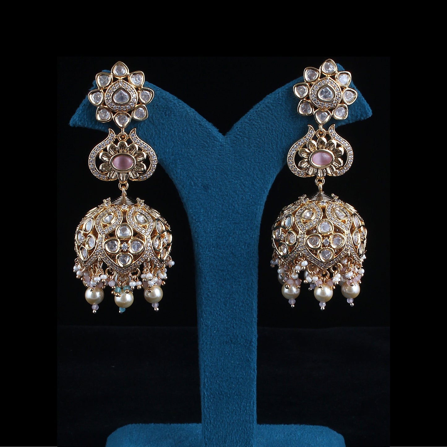 Prerna Jhumka Earrings