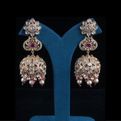 Prerna Jhumka Earrings