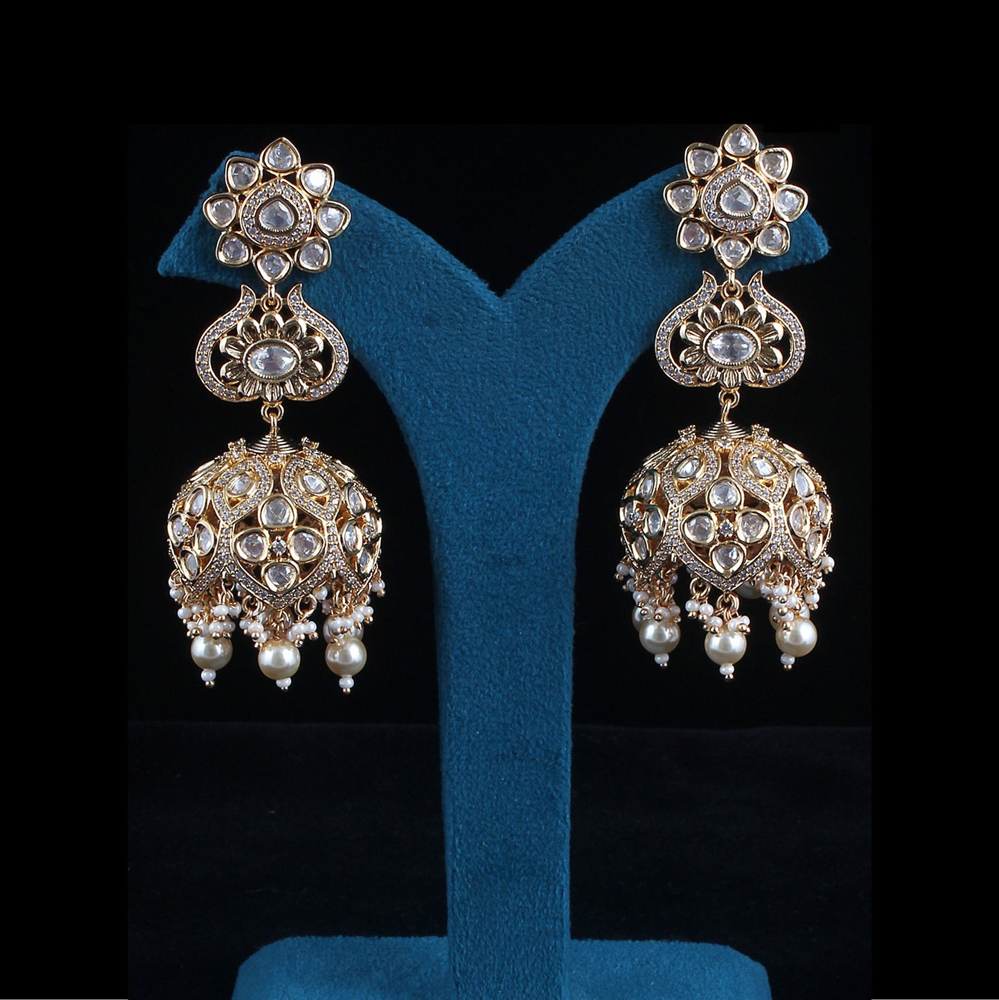 Prerna Jhumka Earrings