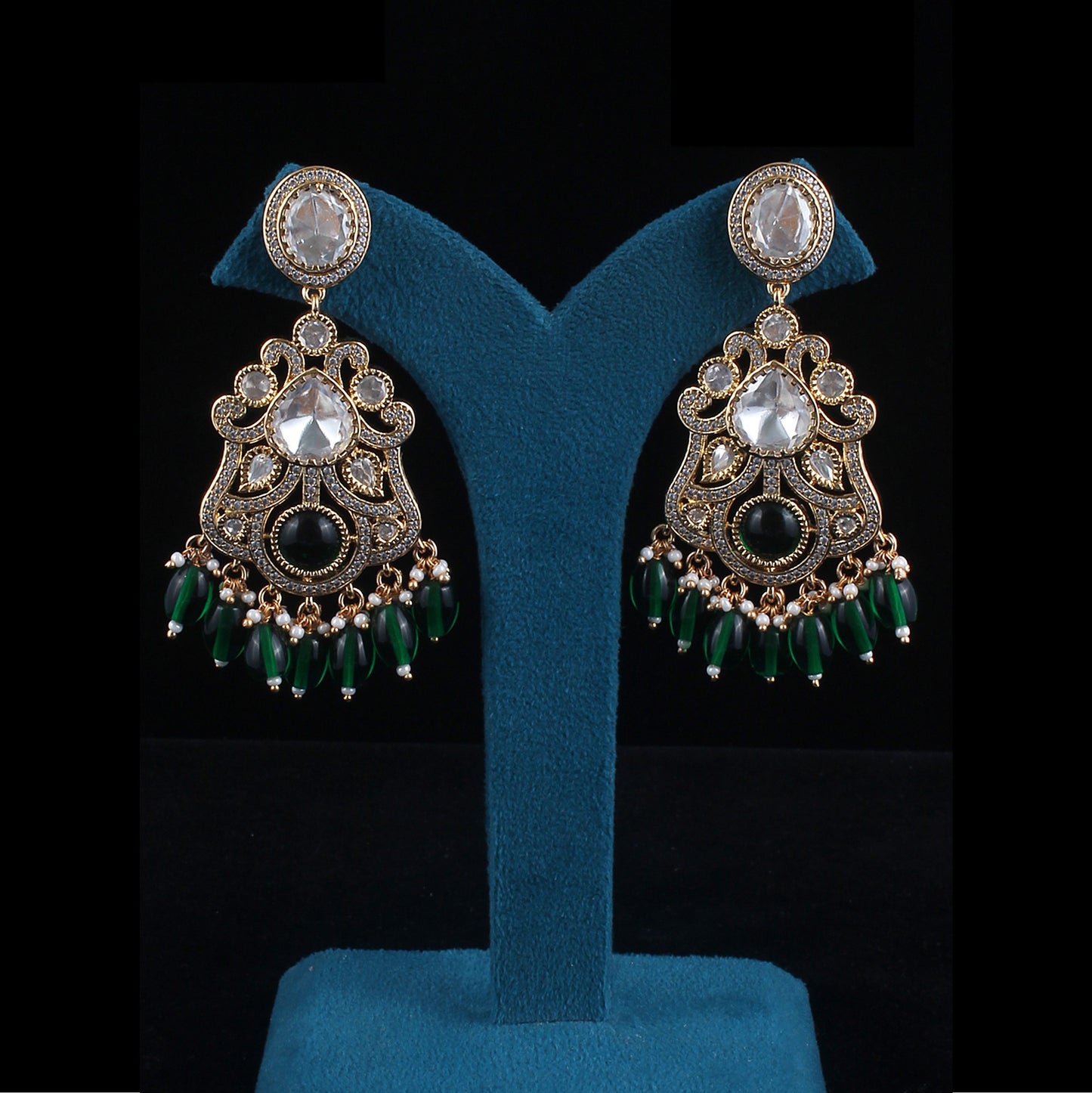 Royal Pota Dangler Earrings