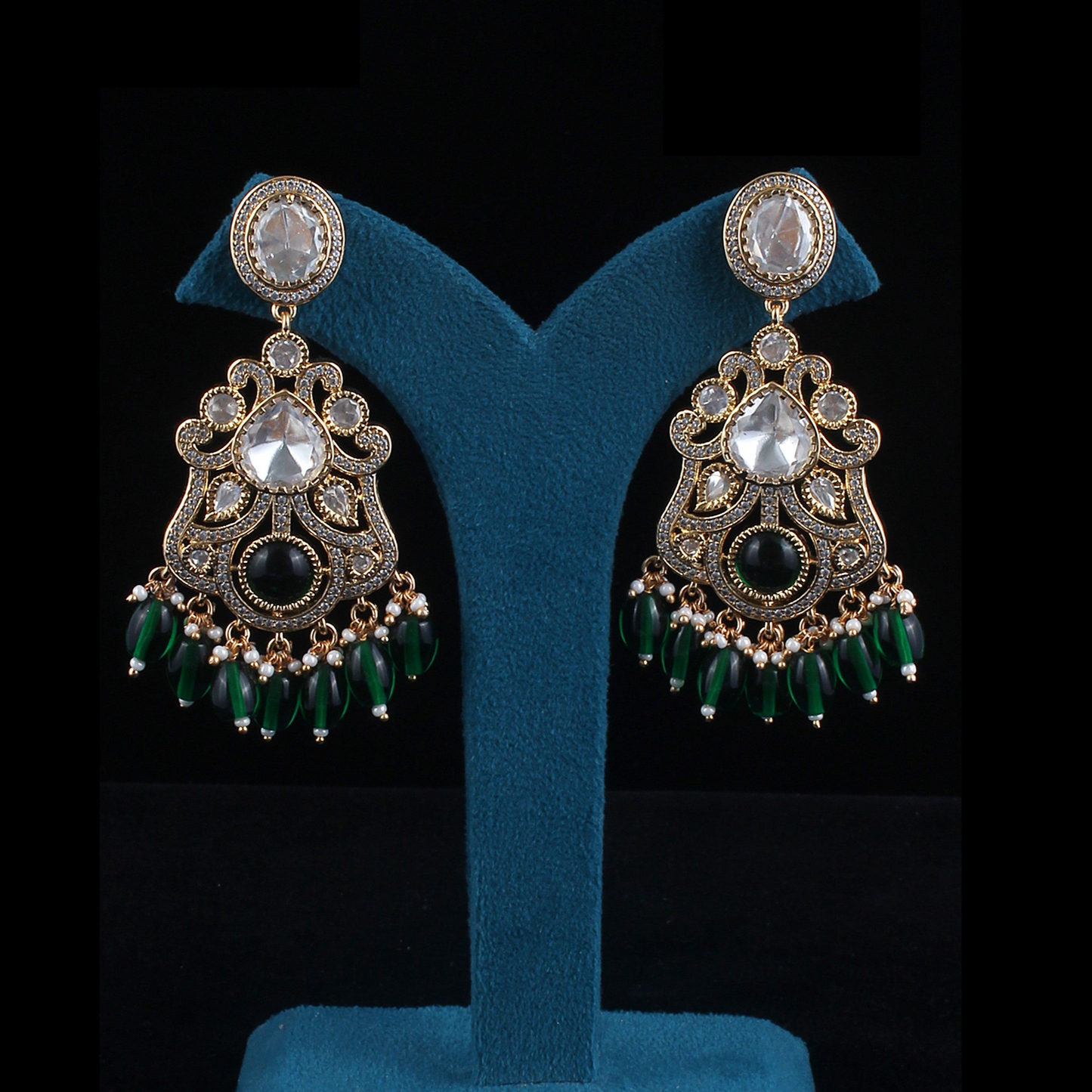 Royal Pota Dangler Earrings