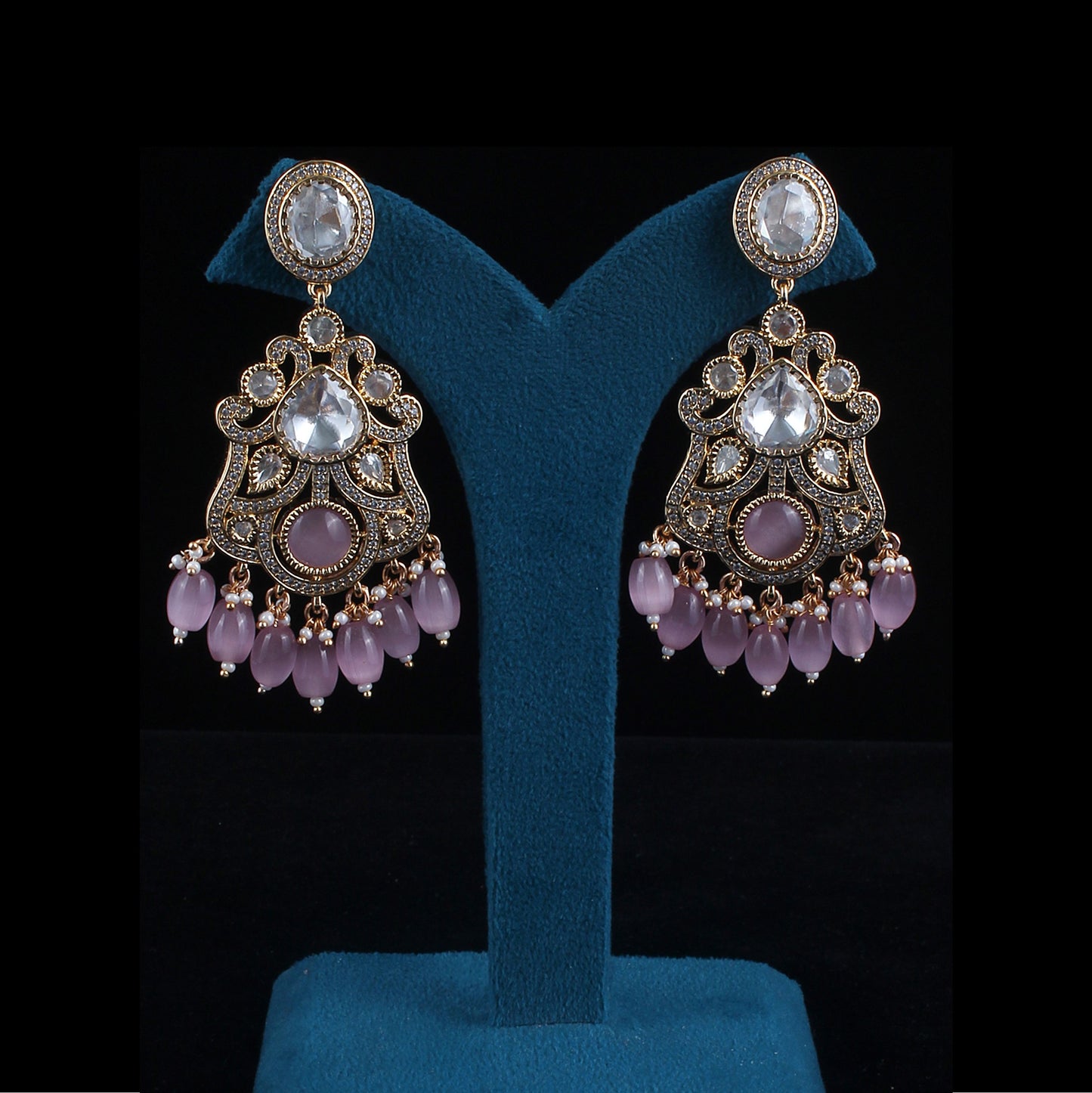 Royal Pota Dangler Earrings