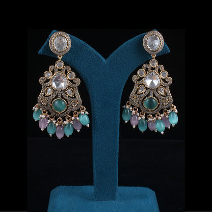 Royal Pota Dangler Earrings