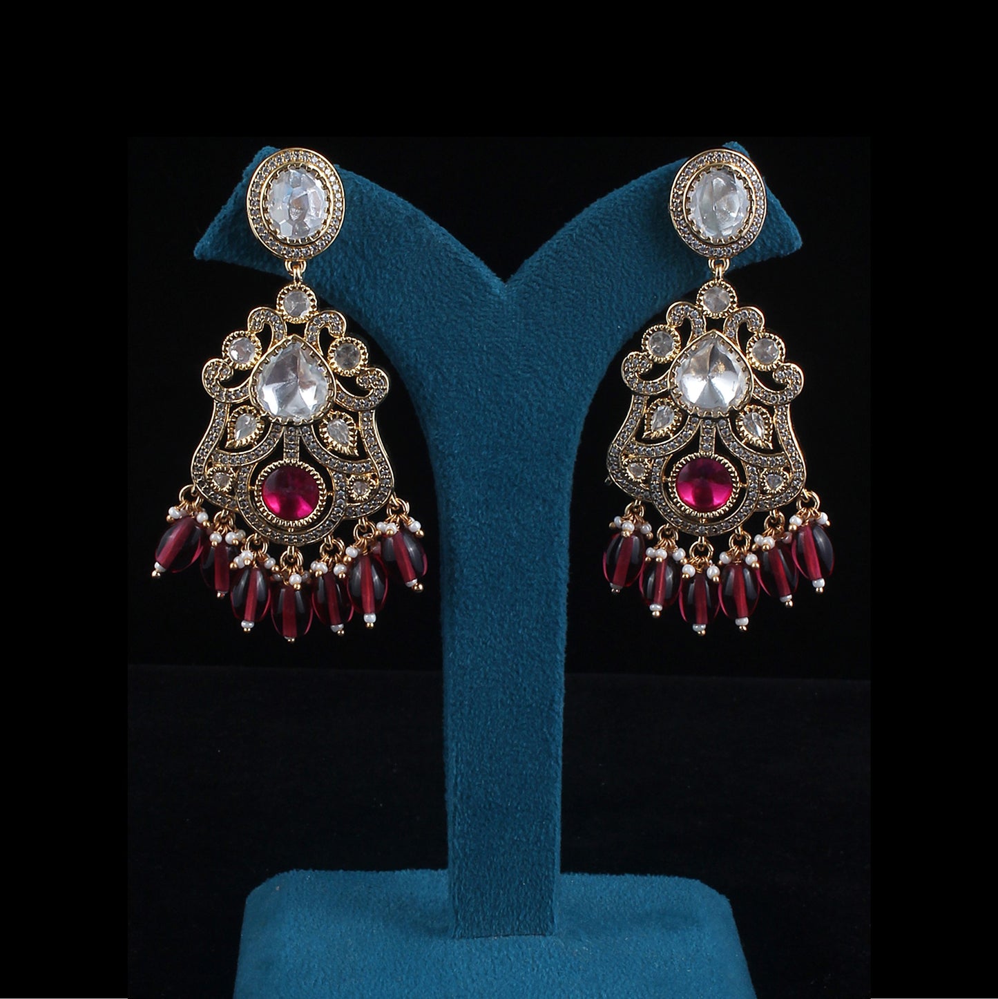 Royal Pota Dangler Earrings