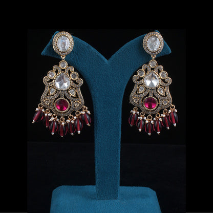 Royal Pota Dangler Earrings