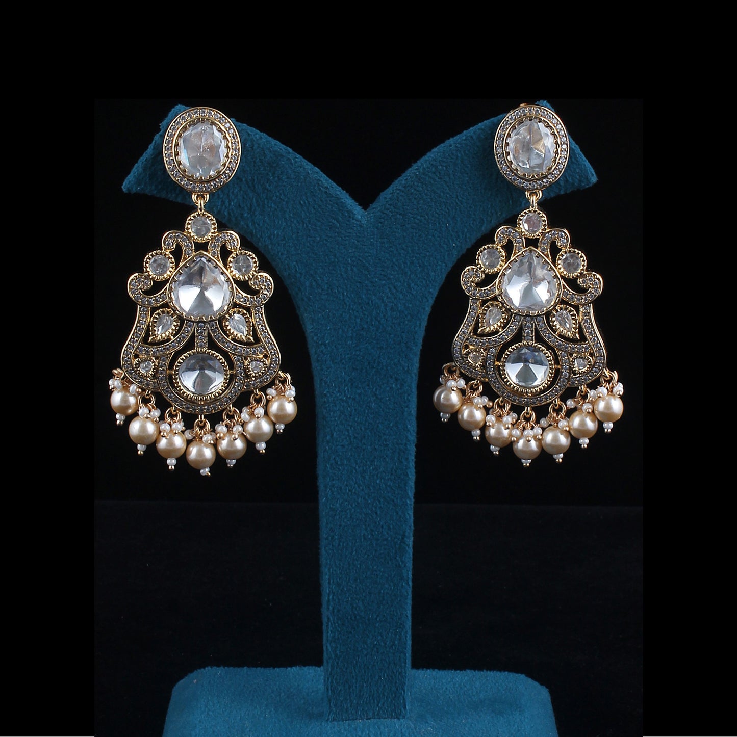 Royal Pota Dangler Earrings