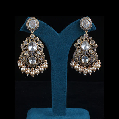 Royal Pota Dangler Earrings