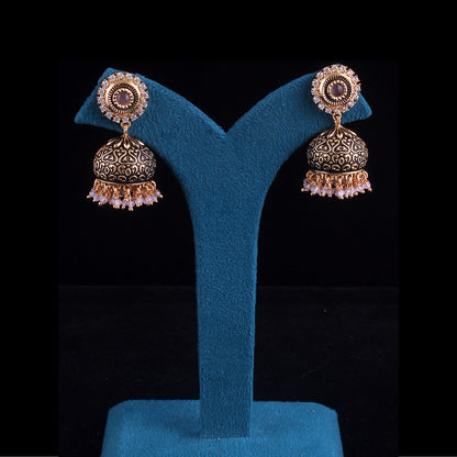 Mini Antique Jhumka Earrings